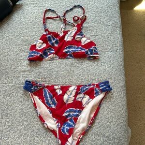 Red, white, and blue bikini